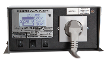 ИС1-24-6000 инвертор DC-AC с ЖК-индикатором